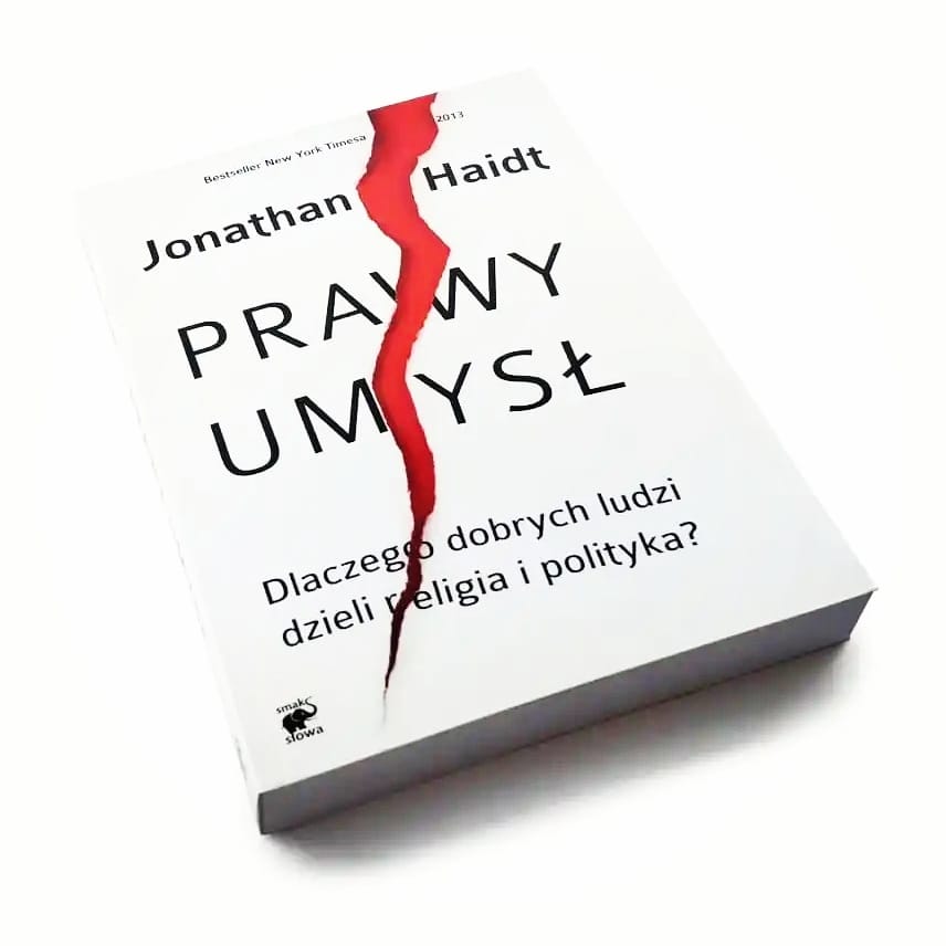 Jonathan Haidt - "Prawy umysł. Dlaczego dobrych ludzi dzieli religia i polityka?"